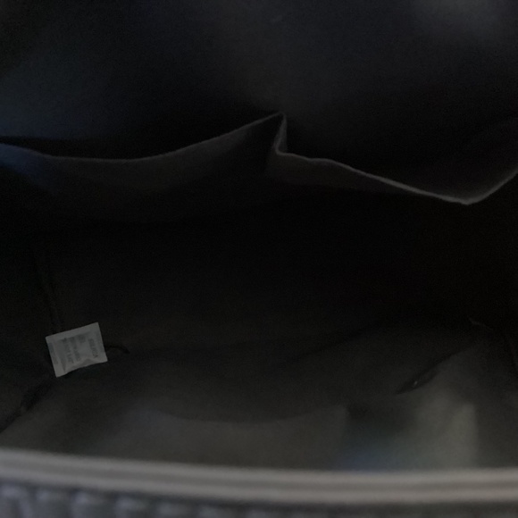 BEBE Dark Gray Rena Croco Large Backpack - Picture 7 of 8